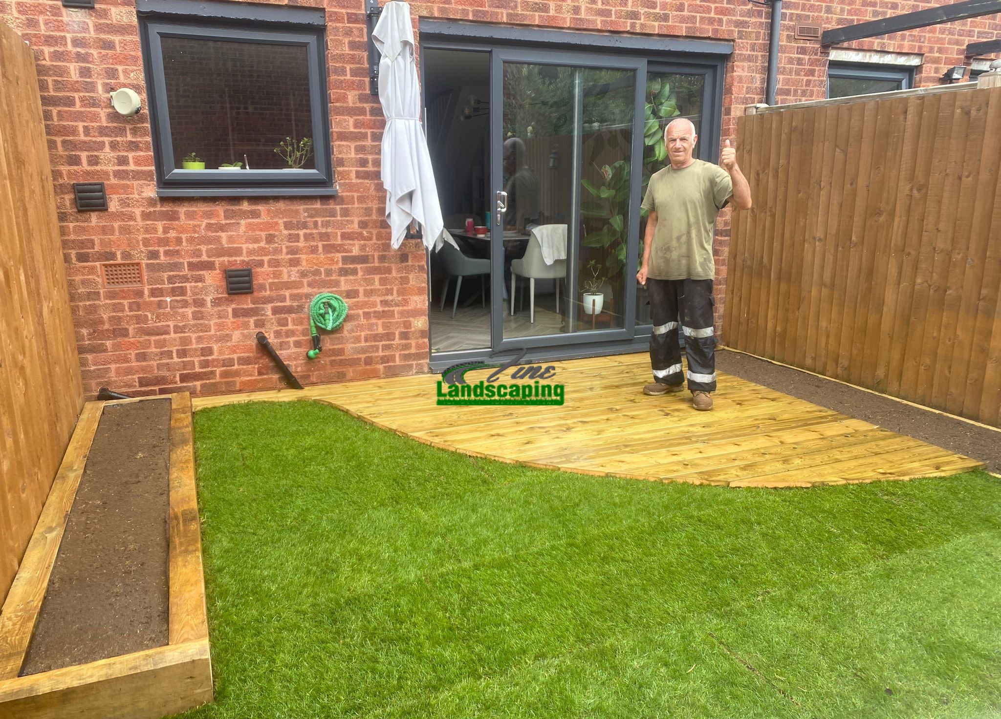 Garden paving in Surrey