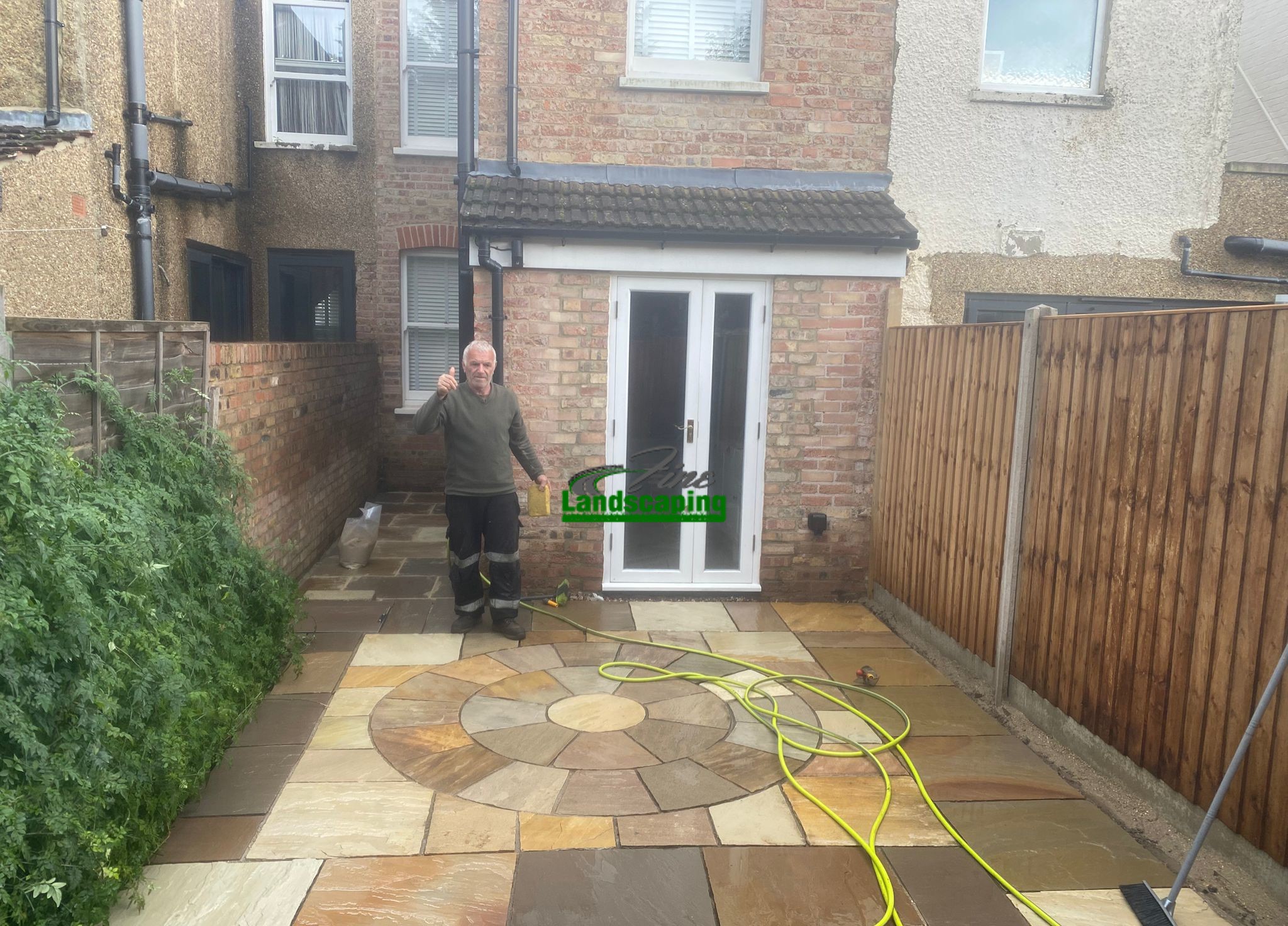 Paving installation in Bromley